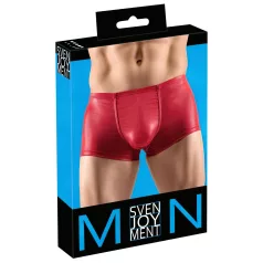   Svenjoyment - ανδρικό μπόξερ push-up - γυαλιστερό - κόκκινο