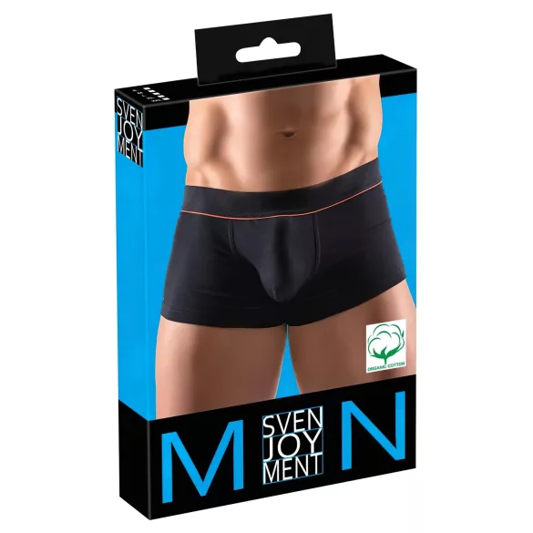 Svenjoyment - άνετο μποξεράκι από οργανικό βαμβάκι (μαύρο) - L