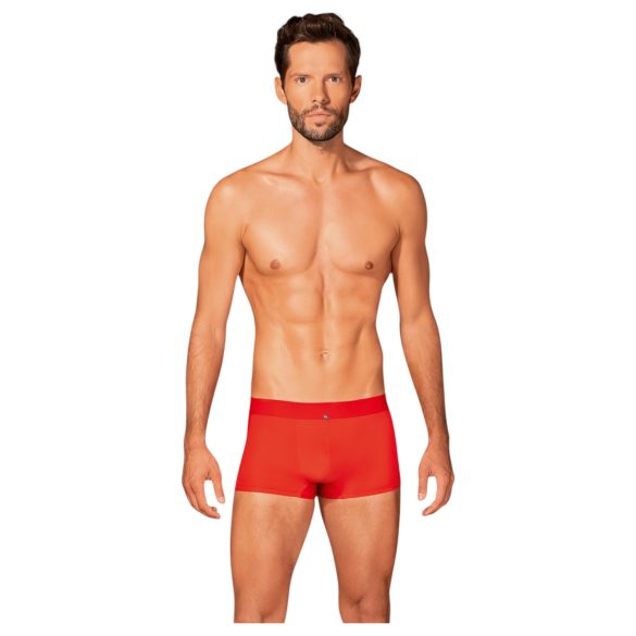 Obsessive – Διαφανές Boxer με Πλευρική Όψη (Κόκκινο)