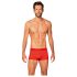 Obsessive – Διαφανές Boxer με Πλευρική Όψη (Κόκκινο)