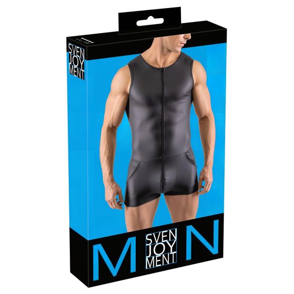Svenjoyment - ανδρική ολόσωμη φόρμα χωρίς μανίκια (μαύρο) - 2XL