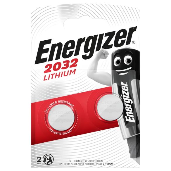 Energizer μπαταρία κουμπιού - CR2032 (2 τεμ)