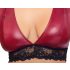 Cottelli Bondage Plus Size - Σετ Δαντελένιου Σουτιέν (Κόκκινο)