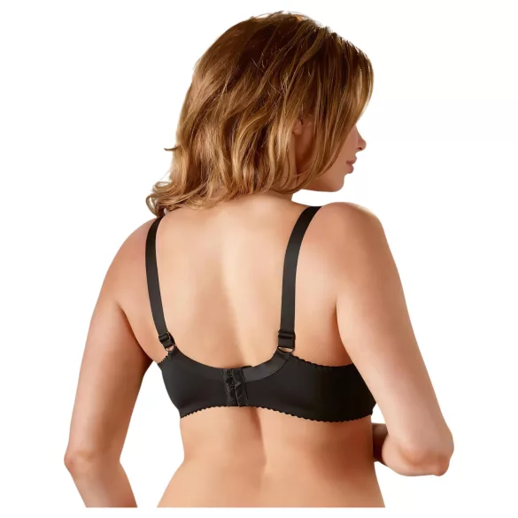 Cottelli Plus Size - σουτιέν push-up (μαύρο)