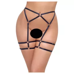   Cottelli - καλσόν κορμάκι διάφανο - μαύρο