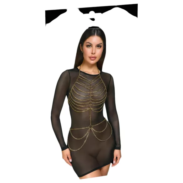 Cottelli - ολόσωμο με αλυσίδες - γυναικείο - χρυσό