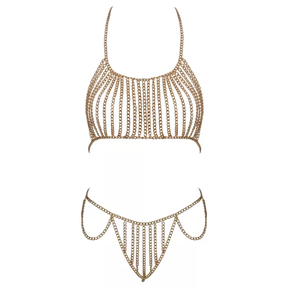 Cottelli - αλυσίδα σώματος για γυναίκα - χρυσό