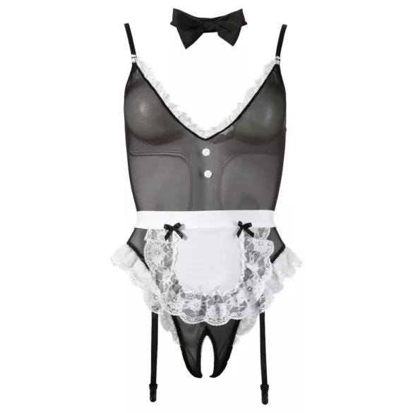 Cottelli - κορμάκι καμαριέρας - σέξι lingerie - γυναίκα - M