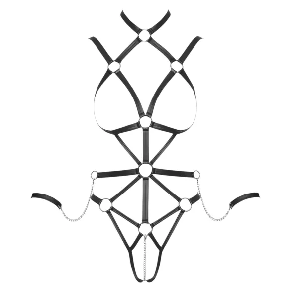 Bad Kitty - γυναικείο ολόσωμο εσώρουχο - μαύρο - L