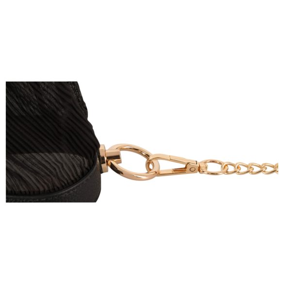 Bad Kitty - σετ δέσμευσης με βολάν (4 τεμάχια) - μαύρο