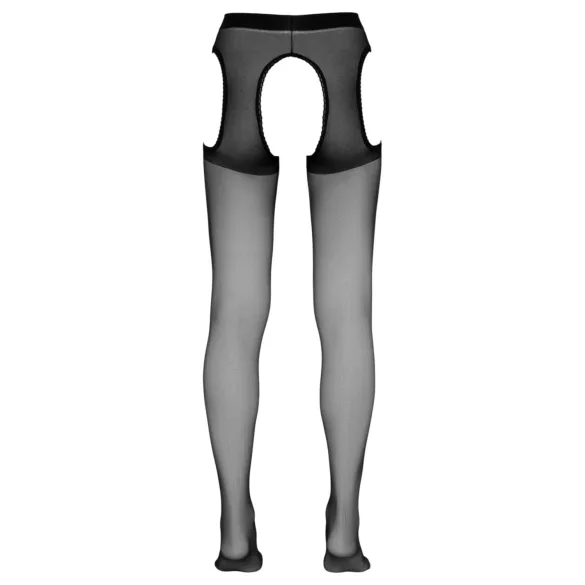 Cottelli - ανοιχτό (crotchless) καλσόν (μαύρο)