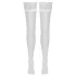 Cottelli - αυτοϋποστηριζόμενες κάλτσες - λείο σατέν - λευκό