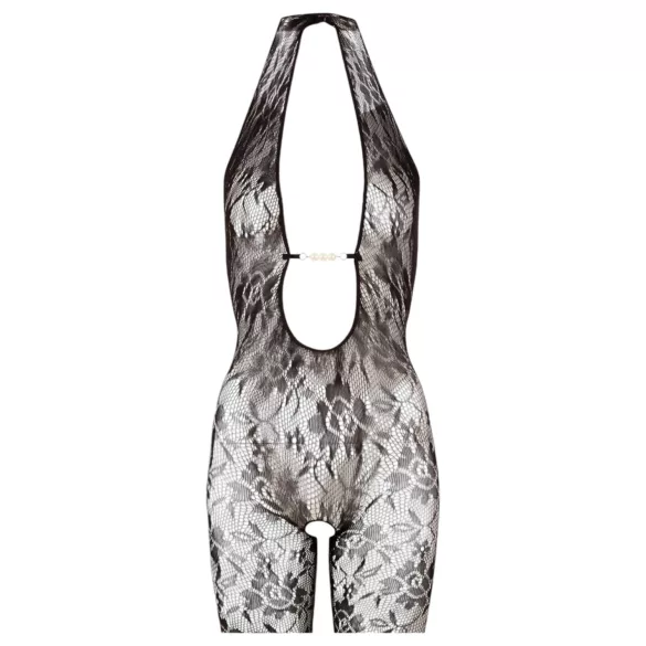 NO:XQSE - γυναικείο κορμάκι δαντέλα με πέρλες διακοσμητικό