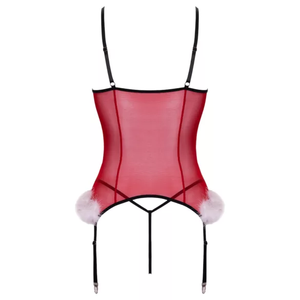 Cottelli - σετ εσώρουχα γιορτινό - κόκκινο