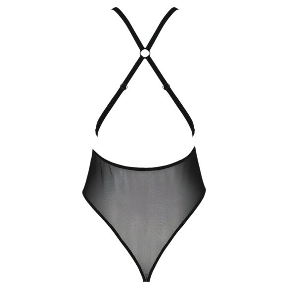 Passion Eco Zinnia - δαντελέ κορμάκι (μαύρο) - L/XL