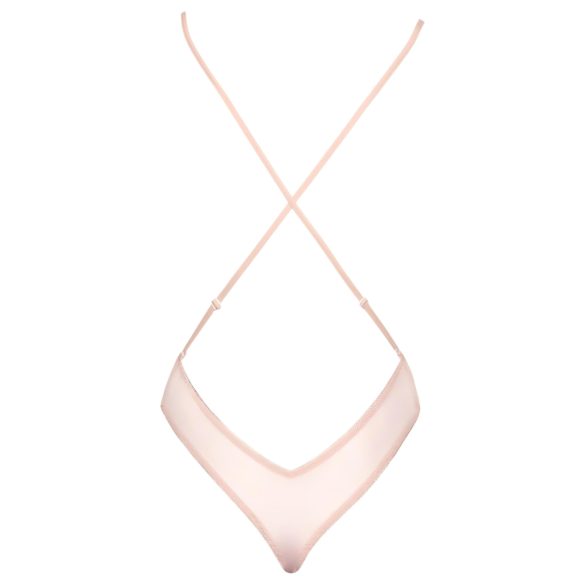 Kissable - δαντελένιο κορμάκι - για γυναίκα - ροζ - L/XL