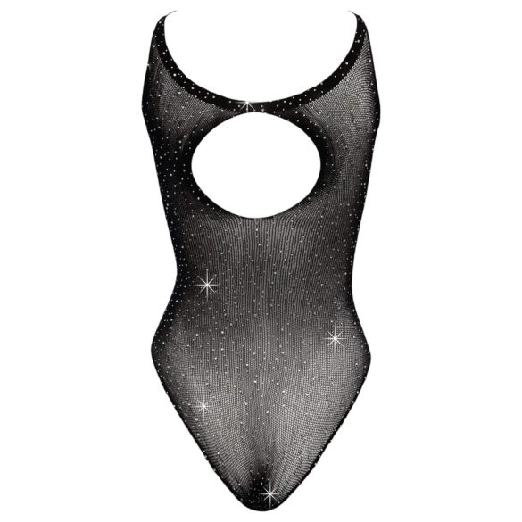 Cottelli - κορμάκι με στρας - μαύρο - S-L