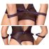 Κορμάκι & Χειροπέδες Cottelli Bondage (μαύρο)