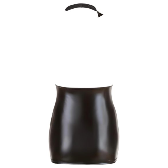 Cottelli - Μίνι φόρεμα με λαιμόκοψη - σέξι ντίζάιν - μαύρο - XL