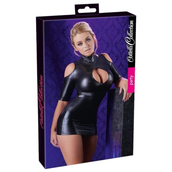 Cottelli - φόρεμα πάρτι με ανοιχτούς ώμους - μαύρο - M