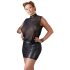 Cottelli Plus Size - Λαμπερό σιφόν φόρεμα (μαύρο)
