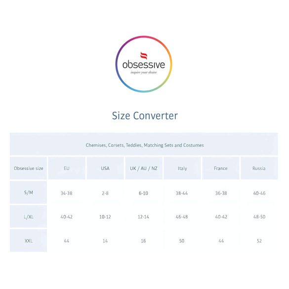 Obsessive Punker - διάφανο μίνι φόρεμα με στρινγκ - μαύρο - L/XL