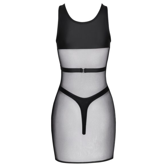 Cottelli - διάφανο σετ πάρτι (μαύρο) - M