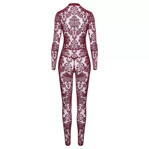 Noir Kink Royal - ολόσωμο καλσόν διάφανο - κόκκινο