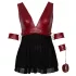 Cottelli Bondage Plus Size - babydoll (κόκκινο)
