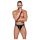 Black Level – ανδρικό jockstrap με φερμουάρ (μαύρο)