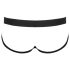 Black Level – ανδρικό jockstrap με φερμουάρ (μαύρο)