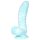 OgazR Θαλάσσιο Φίδι - αυλακωμένο dildo - 17 εκ. (μπλε-λευκό)
