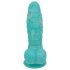 OgazR Θαλάσσιο Φίδι - αυλακωμένο dildo - 17 εκ. (μπλε-λευκό)