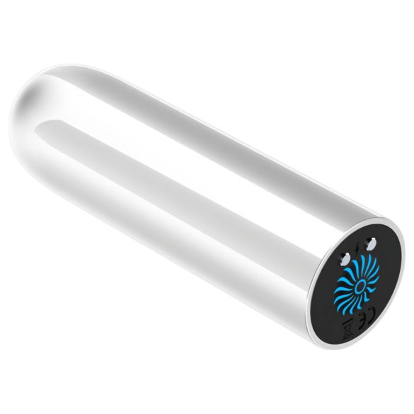 Funny Me Mini Bullet - δονητής σφαίρα mini επαναφορτιζόμενος αδιάβροχος λευκός