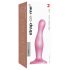 Strap-on-me Curvy M - κυματιστό δονητής με βεντούζα (ροζ)