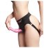Strap-on-me Curvy M - κυματιστό δονητής με βεντούζα (ροζ)
