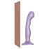 Strap-on Purple: Ευλύγιστο Δονητής με Βεντούζα