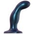 Strap-on-me Snaky M - καμπυλωτό πρωκτικό ομοίωμα (μπλε)