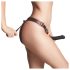 Strap-on-me - Ζώνη για δονητή με ιμάντα - XS-XXL (καφέ)