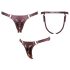 Strap-on-me - Ζώνη για δονητή με ιμάντα - XS-XXL (καφέ)