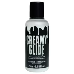   Creamy Glide - λιπαντικό νερού ψεύτικο σπέρμα - τζελ μασάζ 75ml