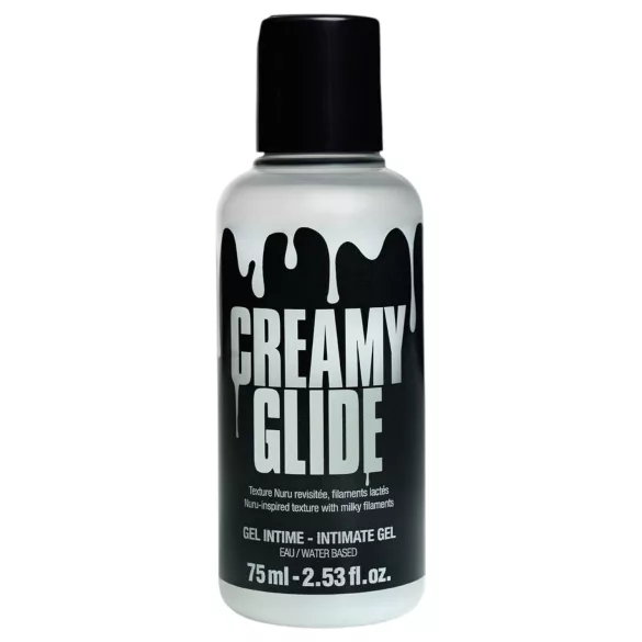 Creamy Glide - λιπαντικό νερού ψεύτικο σπέρμα - τζελ μασάζ 75ml
