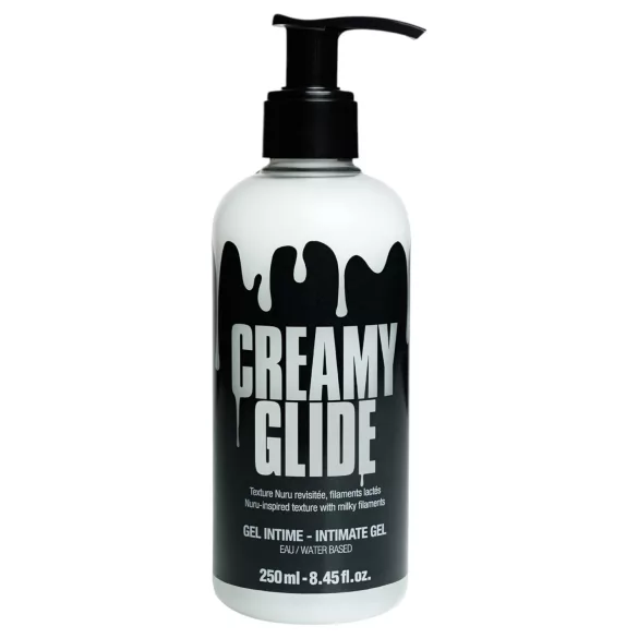 Creamy Glide - λιπαντικό νερού τύπου σπέρμα - τζελ μασάζ - 250ml