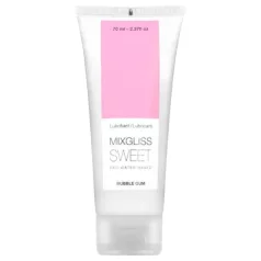   Mixgliss Sweet Bubble Gum - λιπαντικό με γεύση τσιχλόφουσκας (70ml)