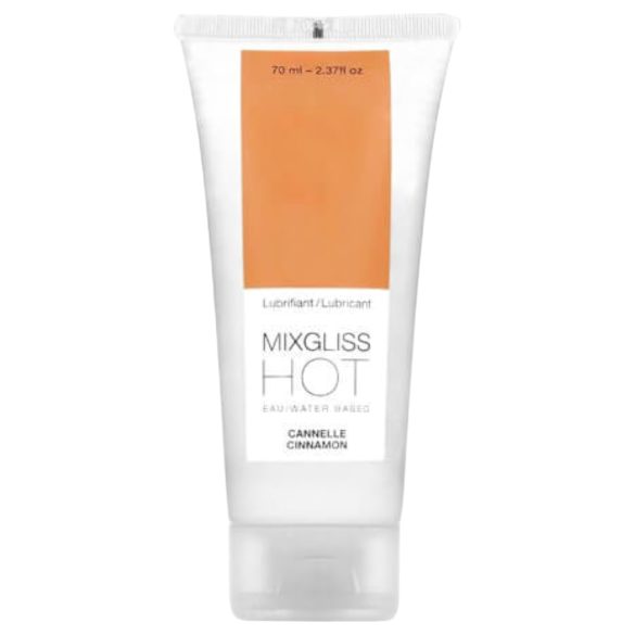 Mixgliss Hot: Θερμαντικό Λιπαντικό Νερού με Κανέλα (70ml)