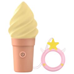   Love to Love Cand Ice - επαναφορτιζόμενος κλειτοριδικός δονητής (βανίλια)