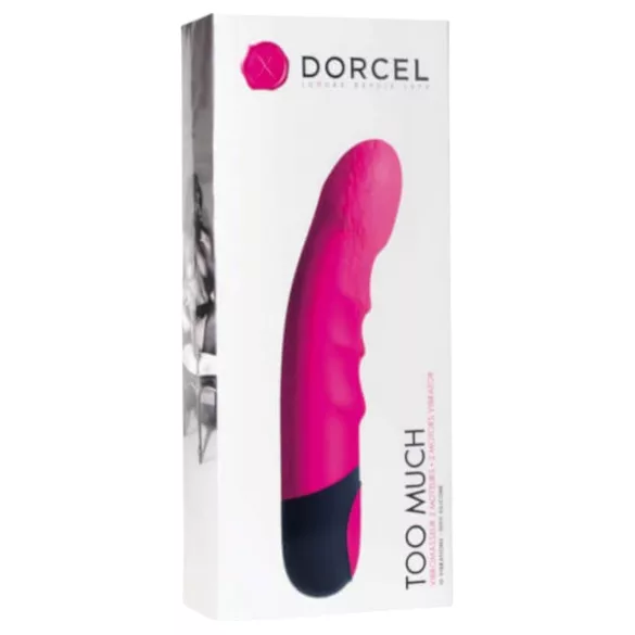 Dorcel Too Much - Ισχυρός δονητής με 2 μοτέρ (ροζ)