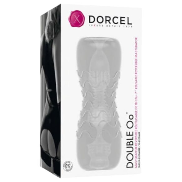Dorcel Double Oo - ανδρικός αυνανιστής - διάφανο