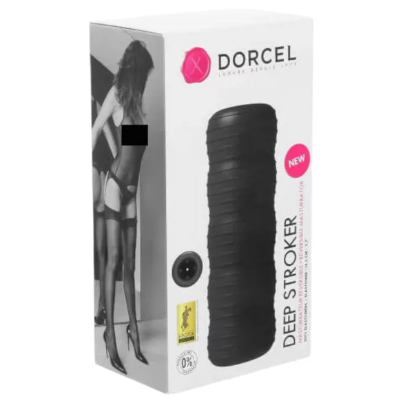 Dorcel Deep Stroker - ανδρικό αυνανιστήρι (μαύρο)