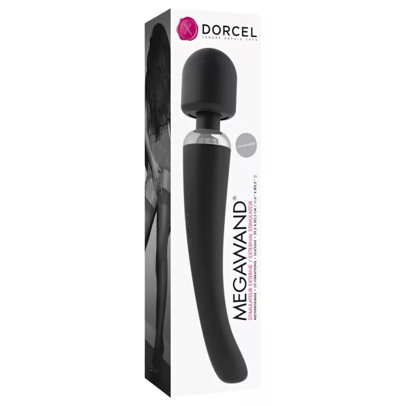 Dorcel - ραβδοειδές μασάζ με δόνηση επαναφορτιζόμενο - μαύρο